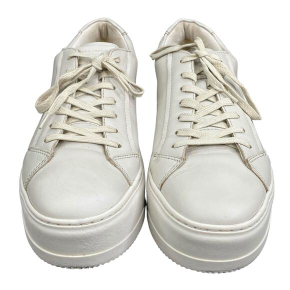 Vagabond Women's Judy Cream Platform Lace Up Sneakers Size US 10 - Picture 7 of 11